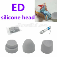 Shockwave Therapy Machine Accessories ED Silicone Head Physiotherapy ED Treatment Massage Head Shock Wave 3 Functional Heads Set