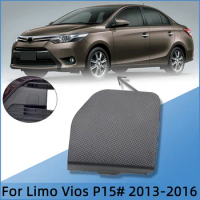 Front Bumper Towing Hook Trim Cover Lid Trailer Garnish Cap Shell For Toyota Limo Vios Yaris Sedan NSP15# 2013 2014 2015 2016