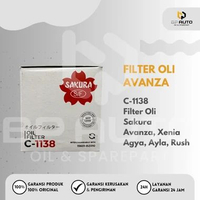 Filter Oli AVANZA XENIA RUSH TERIOS SAKURA Original C-1138 - Saringan Oli