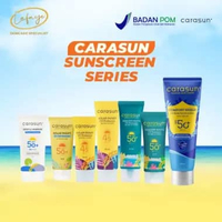 CARASUN Sunscreen Solar Smart UV / Physical SPF 50+ / Healthy Matte / Body Serum Lotion BPOM HALAL P