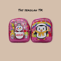 Tas ransel Sekolah Anak TK Led perempuan 3D timbul Kids Fashion