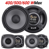 4/5/6Inch Car Speakers 400/500/600W HiFi Coaxial Subwoofer Full Range Frequency Car Audio Speakers for Car Automotive Speaker