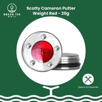Golf Scotty Cameron Putter Weight RED 1 Pair Pemberat Putter Scotty Cameron 20g