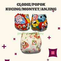 clodie pats atau popok kain hewan peliharaan kucing/monyet/anjing