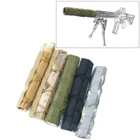 Airsoft Gun Cover Rifle Hunting Tactical Suppressor Silencer Cover Shield Sleeve Tactical Shooting Military Airsoft Accessories