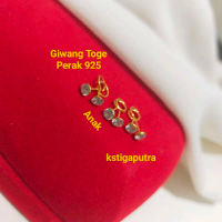 Giwang Toge Anak 0.25 gr Perak 925 Lapis Mas