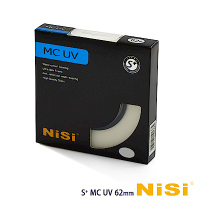 NiSi 耐司 S+MCUV 62mm Ultra Slim PRO 超薄雙面多層鍍膜UV