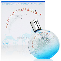 Hermes 愛馬仕 Eau Des Merveillies Bleue 藍色橘采星光淡香水 EDT 30ml