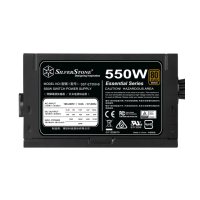 【SilverStone 銀欣】550W 80 PLUS銅牌認證 電源供應器(SST-ET550-B V1.2)