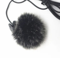 Furry Windshield Windscreen for Lavalier Microphone Form Cover BOYA BY-M1 M2 M3 WM4 WM8 Pro K1 K2 K3 K4 K5 K6 Outdoor Protection