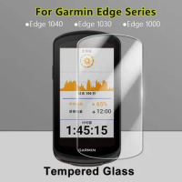 5Pcs Screen Protector For Garmin Edge 1040 1030 1000 820 130 520 Plus Sloar 2.5D Ultra Clear 9H Tempered Glass Protective Film