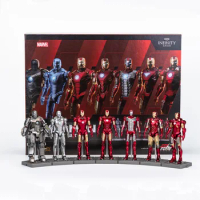 New Hot Toys Iron Man Legends War Machine MK1 MK2 MK3 MK4 MK5 MK6 MK7 Spider Man Avengers Infinity War Anime Figure Kids Gifts
