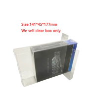 PET Clear box For PS4 Final Fantasy 7 FF7 DELUXE Edition Iron Box Limited Edition Transparent Collection Display Box