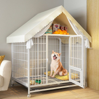 狗籠子小型犬中型犬家用帶廁所分離室內柴犬柯基狗屋狗窩狗狗圍欄