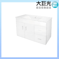 【大巨光】浴櫃.發泡板.鋼琴烤漆(E-9100)