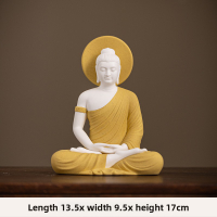 Ceramic Shakyamuni Buddha Statue - Zen Home Decor