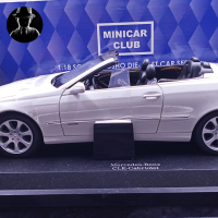 1/18 kyosho mercedes clk Cabriolet putih