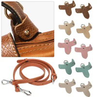 Replacement Genuine Leather Strap Shoulder Strap Punch-free Conversion Hang Buckle Handbag Crossbody Belts for Longchamp