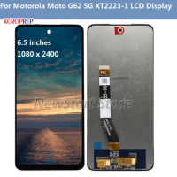 6.5" Original For Motorola G62 5G Lcd XT2223-1 Display Touch Panel Screen Digitizer Assembly For Mot