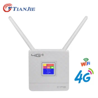 CPE903 LTE 3G 4G Router CAT4 mobile WiFi hotspot Router 4g sim card external antenna for IP Camera/Outside WiFi Coverage
