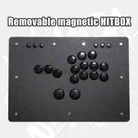 FunFortress Hitbox Leverless Crossup Arcade MAG-TEK8 Tekken 8 Fighting Game Hitbox Controller Sanwa OBSF For PC/PS3/PS4/NS