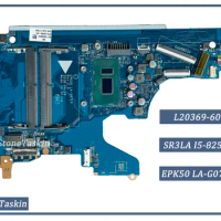 FRU L20369-601 for HP Pavilion 15-DA Laptop Motherboard EPK50 LA-G07EP CPU SR3LA I5-8250U DDR4 100% Tested