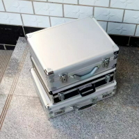 鋁箱多功能鋁合金手提箱儀器包裝便攜式五金工具箱防震密碼箱