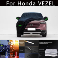 For Honda VEZEL Outdoor Protection Full Car Covers Snow Cover Sunshade Waterproof Dustproof Exterior Car accessories