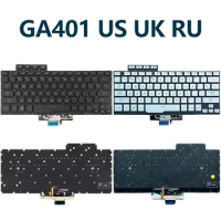 New US UK Russian Keyboard For Asus ROG Zephyrus G14 GA401 GA401U GA401M GA401I V192461B2 2020 Years With Backlit English RU