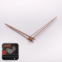 Wooden 3D Wall Clock Movement Seiko Axis with Walnut Wooden Hands механизм для часов Clock Mechanism DIY Repair Kit 12 Inch