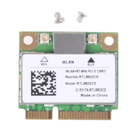 RTL8822CE Networking Card 1200Mbps WiFi Card for PC WiFi Card Bluetooth-compatible 5.0 for Laptops Desktop Motherboards QXNF