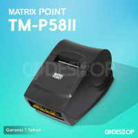 PRINTER KASIR MATRIX POINT TM-P58II | PRINTER POS THERMAL 58mm USB