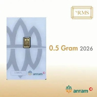 Logam Mulia Emas Antam Certicard - 0,5 Gram