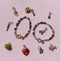 play.palette - Whimsy pearl bracelet ไม่รวมจี้ คําแนะนําการขายที่ร้อนแรงในเดือนนี้