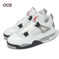 Nike 休閒鞋 Air Jordan 4 Retro 男鞋 白水泥 AJ4 喬丹 White Cement FV5029-100