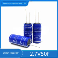 New 2.7V50F super capacitor Crown 2.7V50F original Farad capacitor 41*18*8.5MM