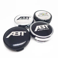 4pcs 65mm 60mm ABT Hub Rim Center Cap For TE37 Rays Wheel Cover 56mm ABT Badge Emblem Sticker Styling