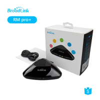 BroadLink RM Pro+ Remote Wi-Fi Smart Hub for Smart Home products works with Alexa Google Home