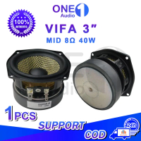 Applicable to [Berkualiti Tinggi]OneAudio VIFA 3-inch 8Ohms 40W Midrange Speaker Car Audio Speaker D