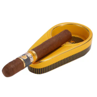 Cigar Ashtray Ceramic Ashtray Creative Cigar Single Ashtray Smoking Set Cigar Accessories Portable Ashtray Gift Box