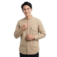 Rabbani - Kemeja Koko Hiro Levi 37Q Cream XL