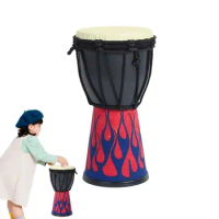 Kids Bongo Hand Drum Handcrafted Vintage Professional Goatskin Easy To Play Goatskin Bongo Drums For Birthday And Children's