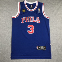 Mitchell & Ness NBA Allen Iverson Jersey edisi ulang tahun ke-10 dan 2003 Iverson All-Star Jersey ja