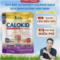 [Live Daily] Sữa Bột Vitadairy Calokid Gold Sữa Dinh Dưỡng Lon 900g