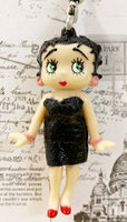 【震撼精品百貨】Betty Boop 貝蒂 貝蒂手機吊飾/吊飾-黑#00118 震撼日式精品百貨