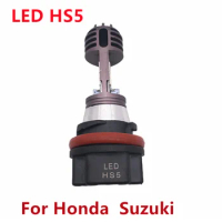 1PCS 42W Universal White LED HS5 Headlight Bulb For Suzuki Yamaha Honda PCX125 PCX150 2008 - 2021 PCX 125 150 HS5 Headlight Lamp