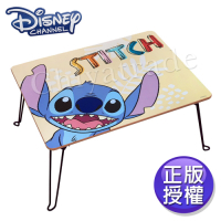 【百科良品】迪士尼Disney 台灣製 史迪奇 活潑可愛 摺疊桌 四方桌 和室桌 兒童桌60x48x30cm