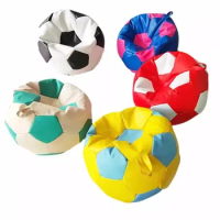 100cm New Football Lazy Sofa Bean Bag Tatami Single Sofa Children Adult PU Ball Personality Creative Lazy Chair
