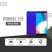 ZS - HP SMARTPHONE ANDROID VIVO Y71 RAM 6GB + 128GB BATERAY 3360mAh BERGARANSI 12 BULAN BIRU