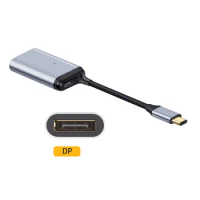 CYSM USB-C Type C to Displayport Monitor Converter Adapter 4K 2K 60hz with Female PD Power Port